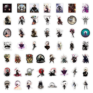 NieR Automata Anime Game Stickers