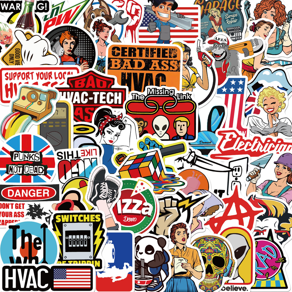 Cool Brand Logo Stickers