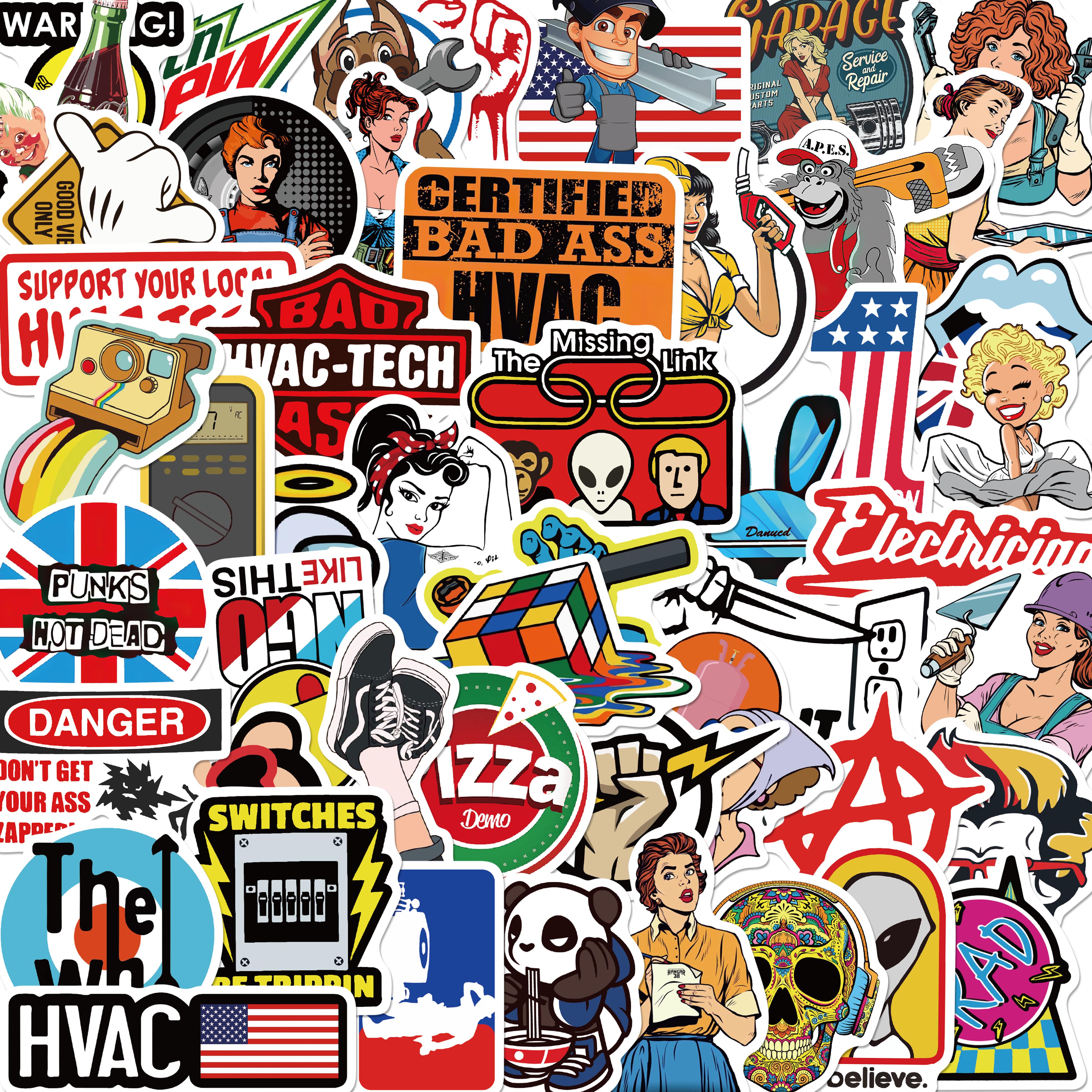 Cool Brand Logo Stickers