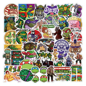 Teenage Mutant Ninja Turtles Skateboard Stickers