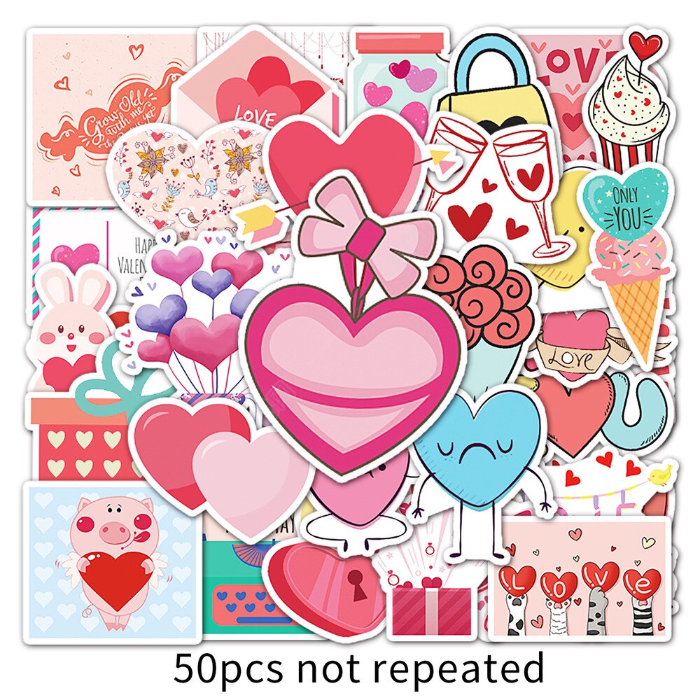 HEART LOVE Stickers