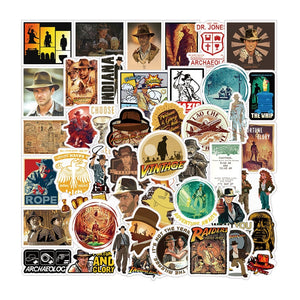 American Archaeological Film Raiders Of The Lost Ark Stickers