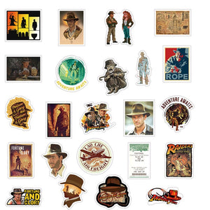 American Archaeological Film Raiders Of The Lost Ark Stickers