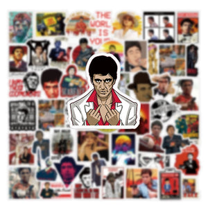 Crime Thriller Movies Scarface Stickers