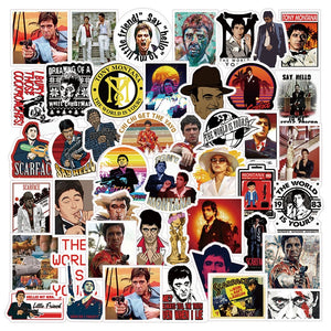 Crime Thriller Movies Scarface Stickers