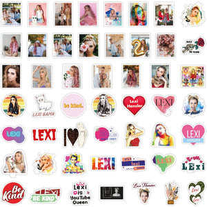 American YouTuber Lexi Hensler Stickers