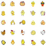 Love Little Yellow Chicken Funny Stickers