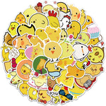 Love Little Yellow Chicken Funny Stickers