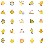 Love Little Yellow Chicken Funny Stickers