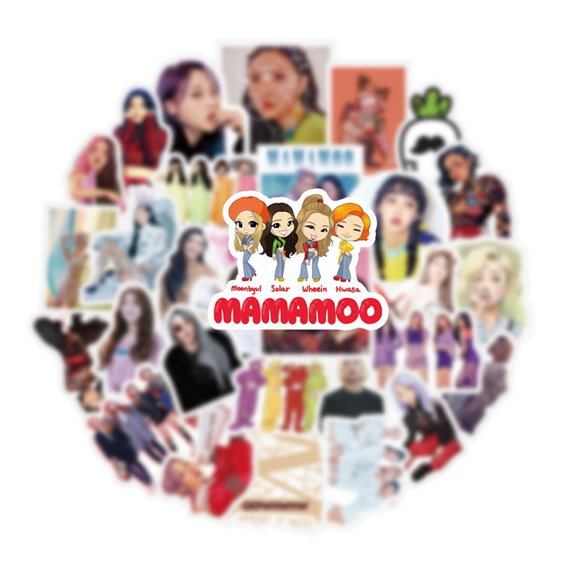 MAMAMOO Beauty Singer Stickers