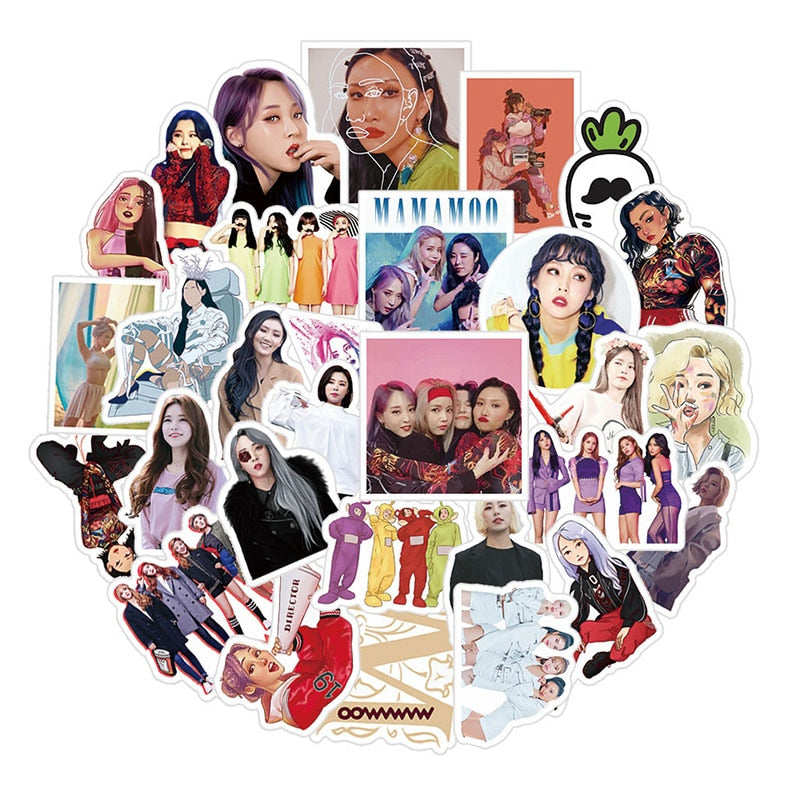 MAMAMOO Beauty Singer Stickers