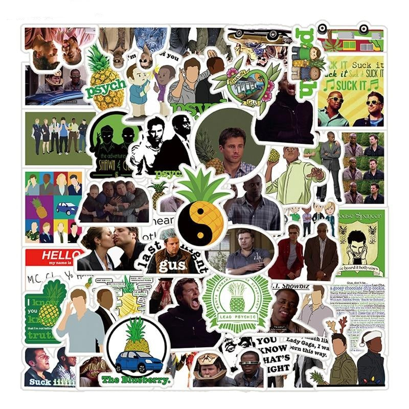 Plot Comedy Psych Stickers