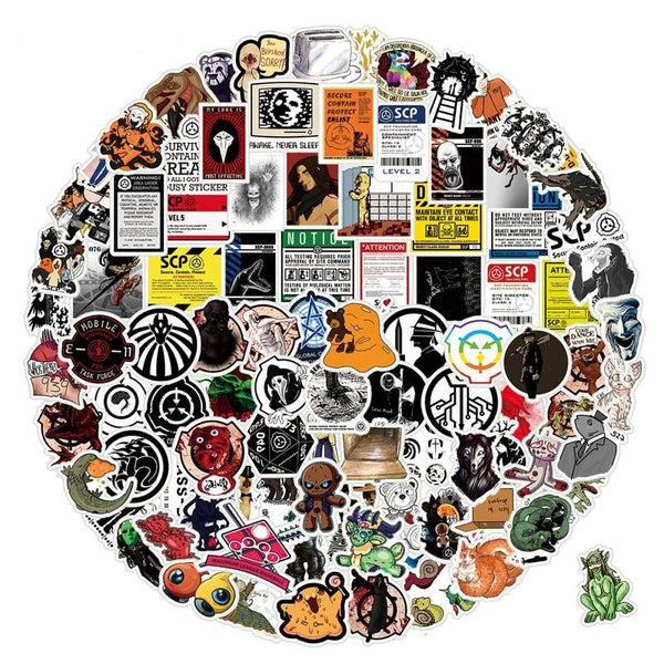 AmiAmi [Character & Hobby Shop]  SCP Foundation Outdoor Sticker(Pre-order)