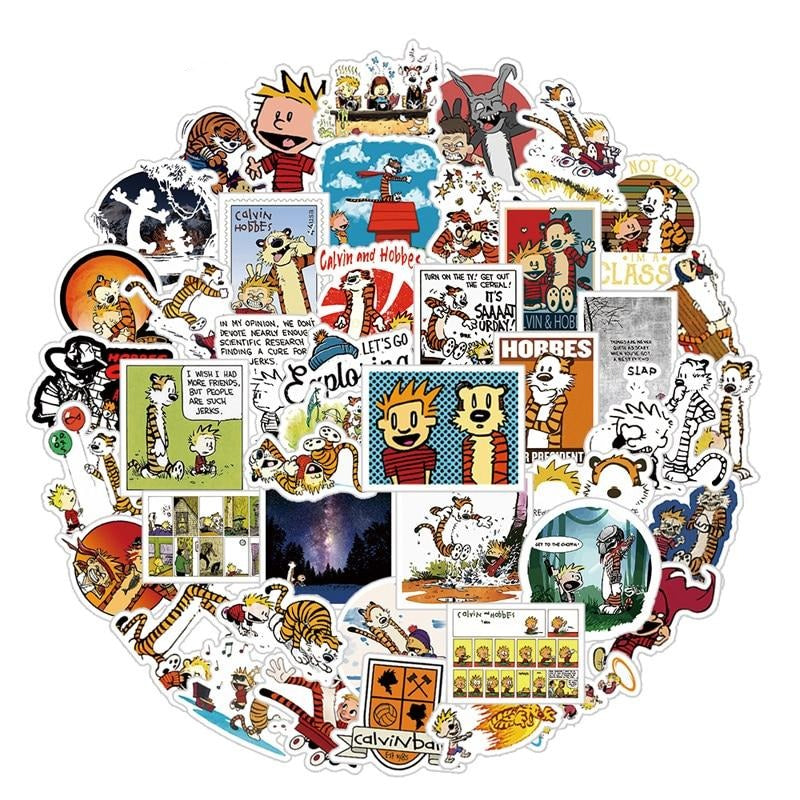 Calvin And Hobbes Stickers