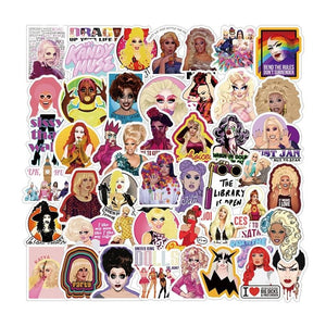 RuPaul's Drag Race Cosplay TV Stickers