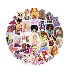 RuPaul's Drag Race Cosplay TV Stickers