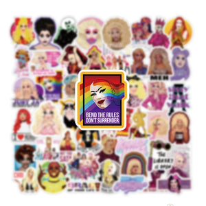 RuPaul's Drag Race Cosplay TV Stickers