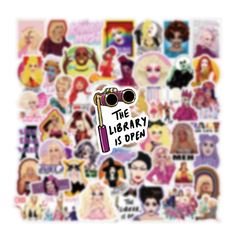 RuPaul's Drag Race Cosplay TV Stickers