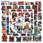 Retro Mascot Ice Hockey Stickers