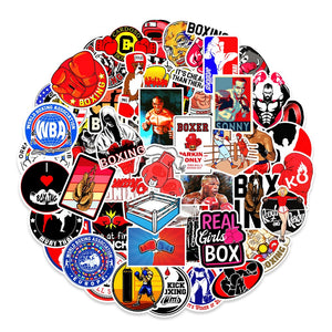 World Boxing Stickers