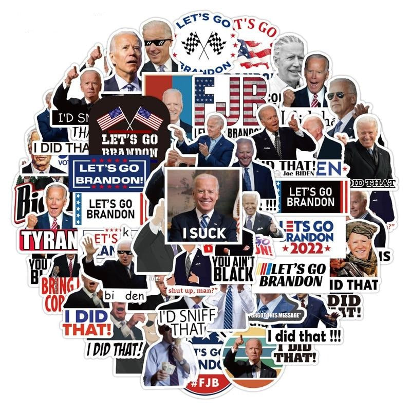 FJB Biden Harris Presidential Stickers