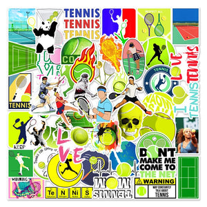 Tennis Ball Sports Competition Stickers