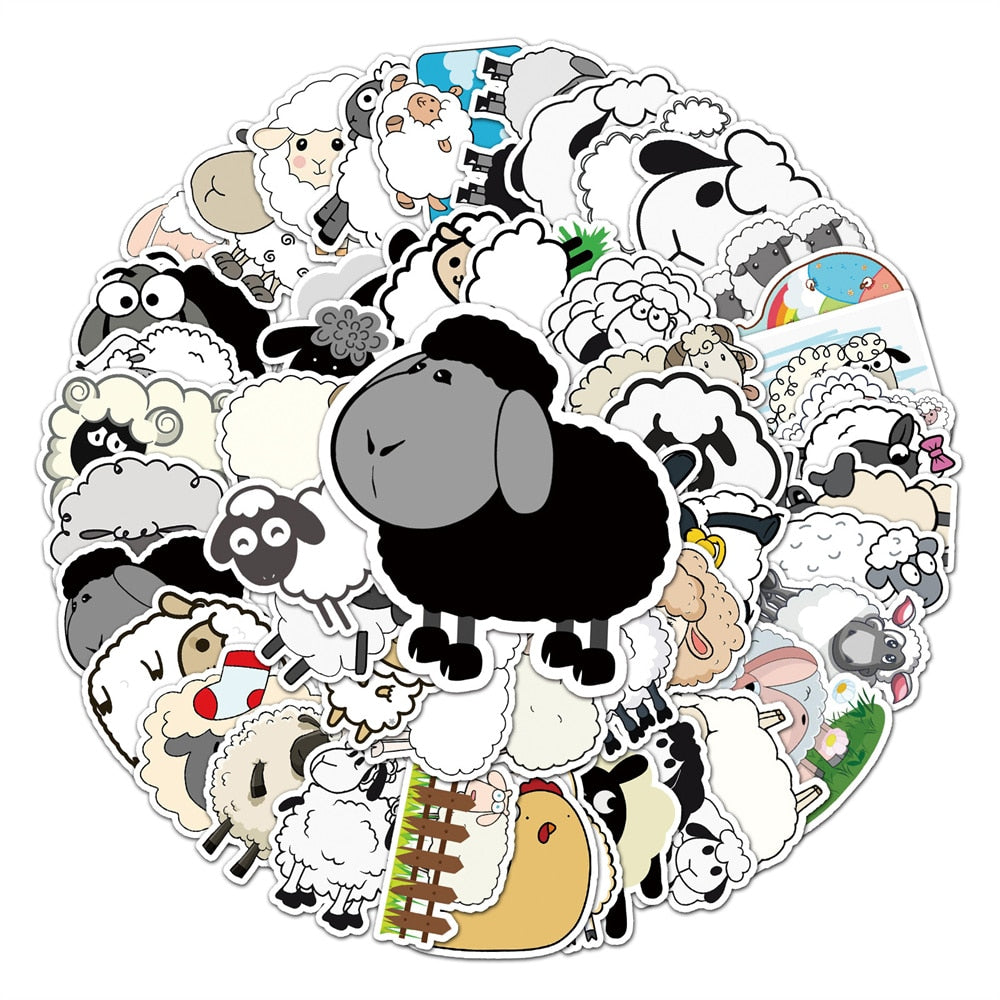 Lamb Sheep Stickers