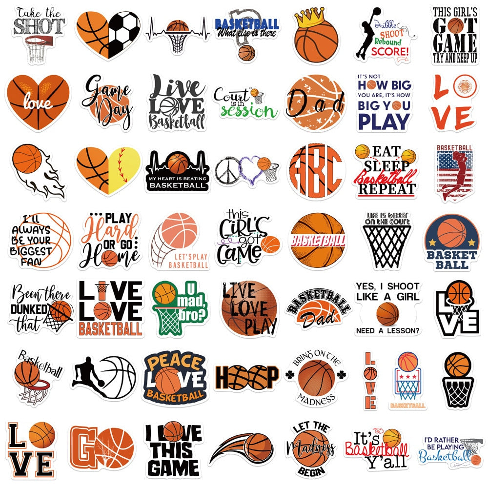 Basketball Sports Stickers