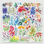 Pretty Ins Style Flowers Stickers