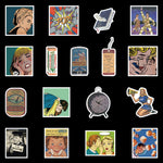 Classic Retro Poster Series Stickers