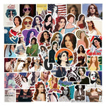 Singer Lana Del Rey Stickers