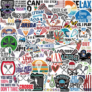 Lacrosse Sports Stickers