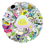 UFO Alien Cool Stickers