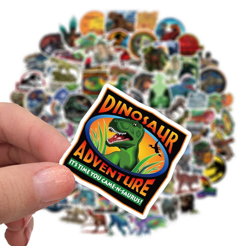 Jurassic Park Dinosaur Animals Stickers