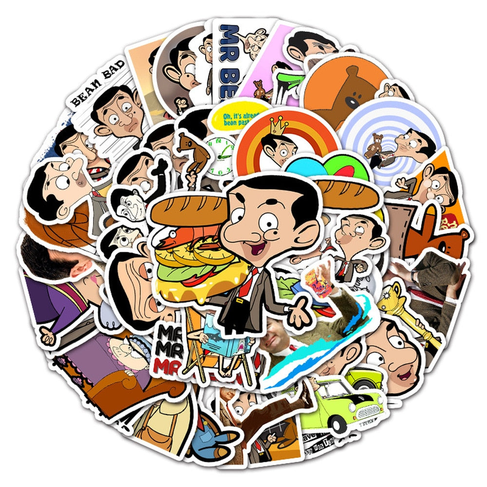 Mr. Bean Stickers