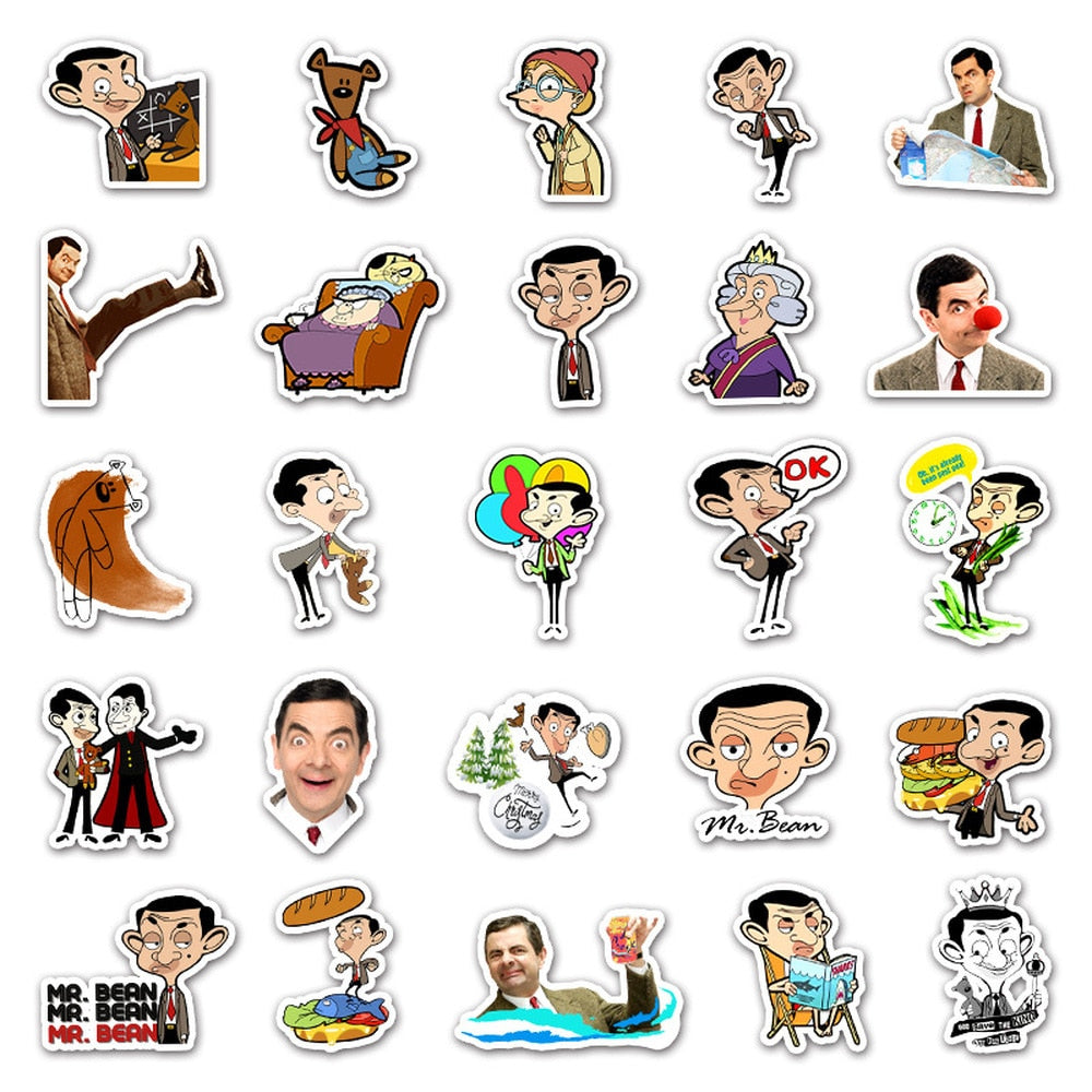 Mr. Bean Stickers