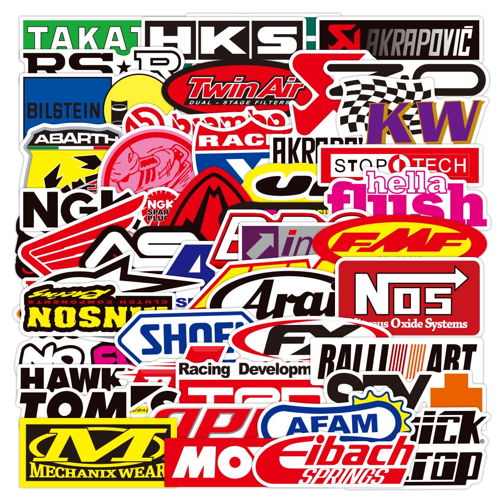 JDM Racing Car Modification Stickers