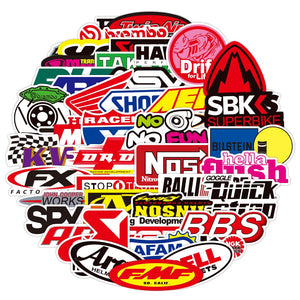 JDM Racing Car Modification Stickers