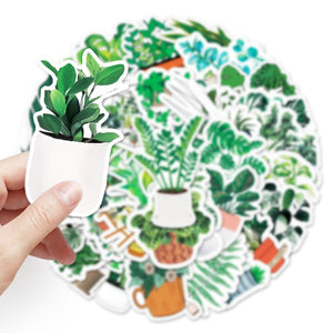 Environmental Protection Green Plants Stickers