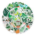 Environmental Protection Green Plants Stickers