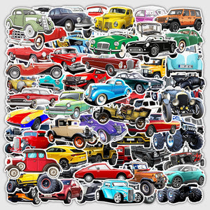 Fashion Tide Vintage Car Stickers