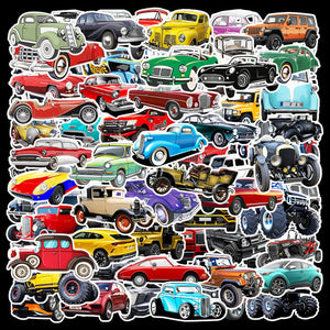 Fashion Tide Vintage Car Stickers