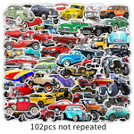 Fashion Tide Vintage Car Stickers