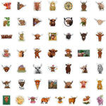 Yak Animal Stickers