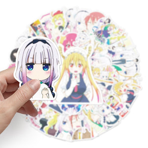 Miss Kobayashi's Dragon Maid Anime Stickers