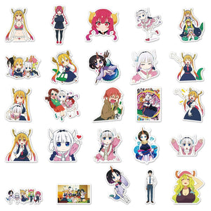 Miss Kobayashi's Dragon Maid Anime Stickers