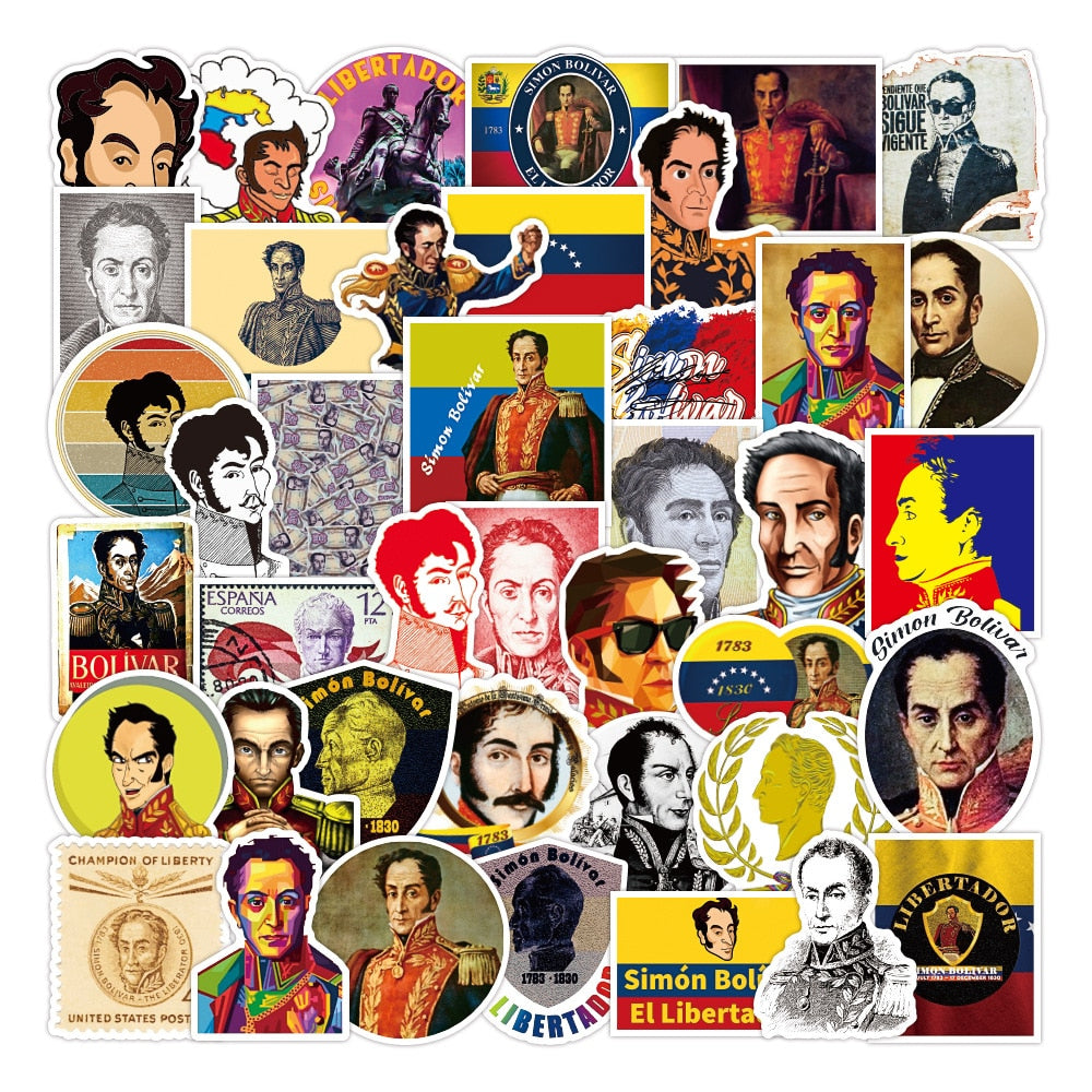 Simon Bolivar Stickers