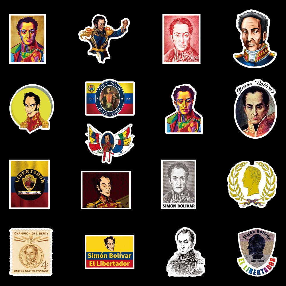 Simon Bolivar Stickers