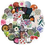 Forest Series Box Journal Plant Botanical Stickers