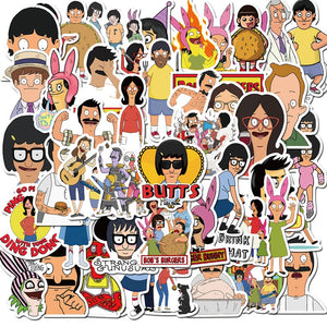 Bobs Burgers Funny Stickers